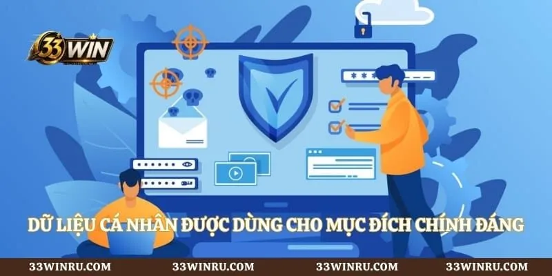 Dữ liệu cá nhân được dùng cho mục đích chính đáng