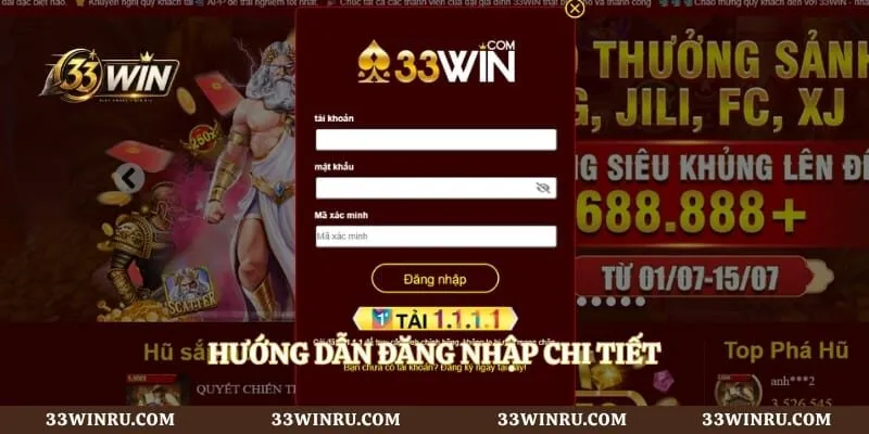 Hướng dẫn đăng nhập chi tiết