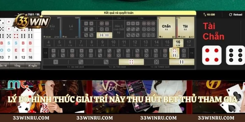Lý do hình thức giải trí này thu hút bet thủ tham gia